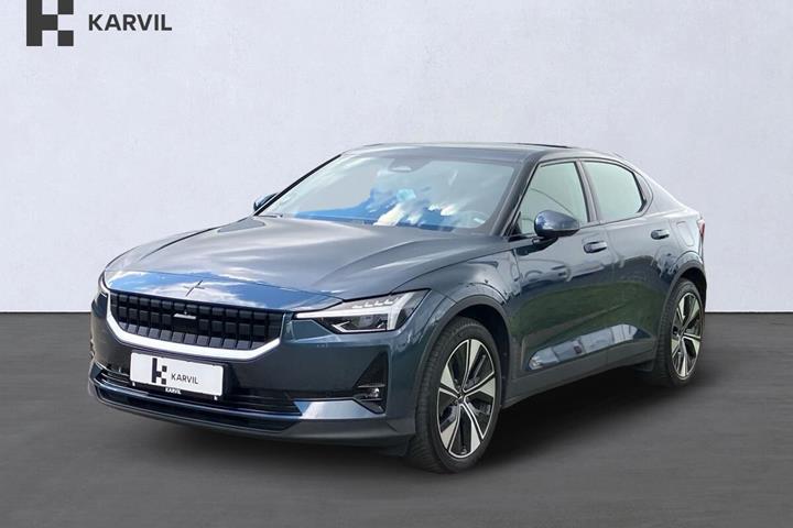 Blå Polestar 2 fra 2023