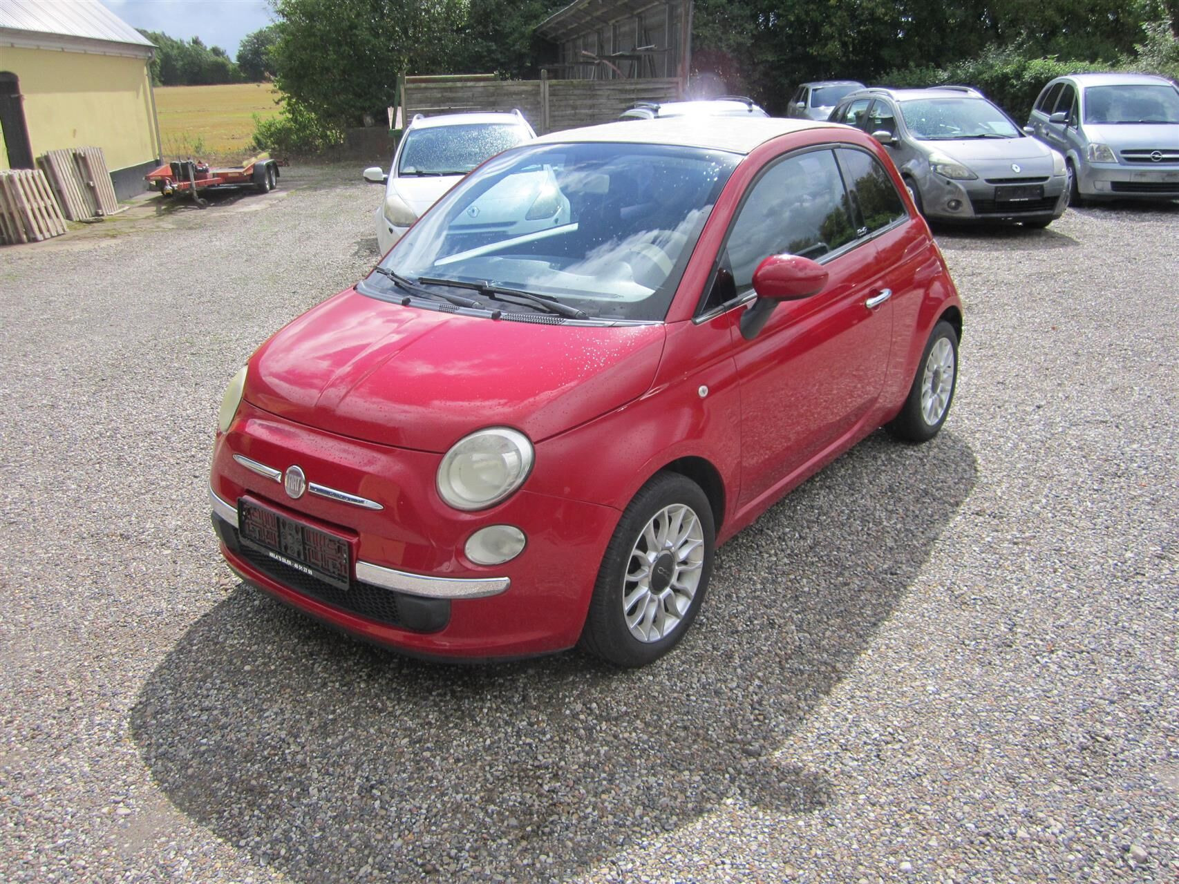 Fiat 500 1,2 Matt Black Start & Stop 69HK 3d