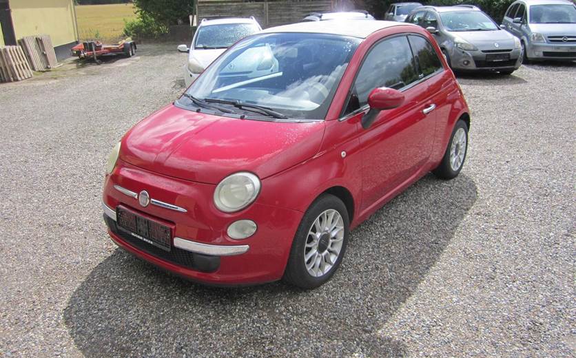Fiat 500 1,2 Matt Black Start & Stop 69HK 3d