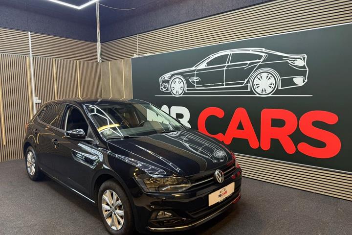 Sort VW Polo fra 2019