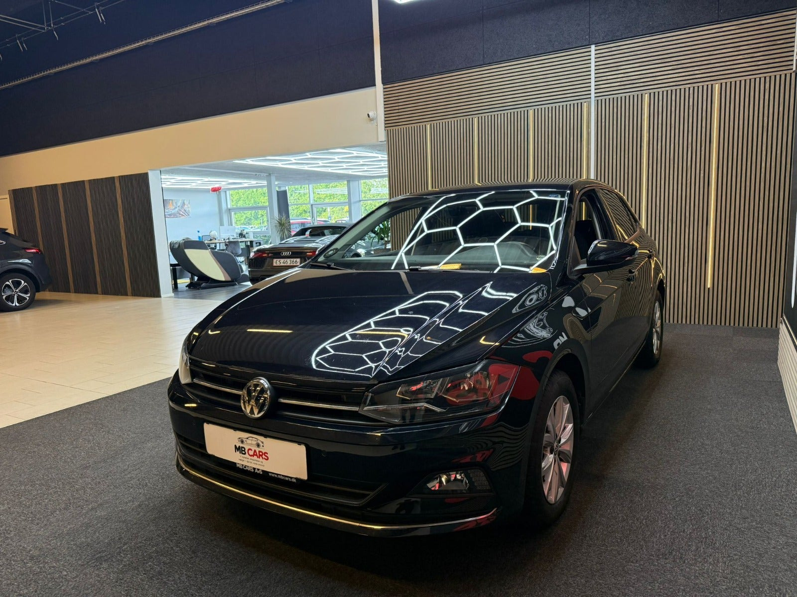 Sort VW Polo fra 2019