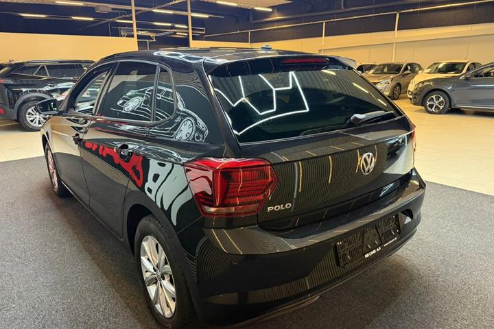 Sort VW Polo fra 2019