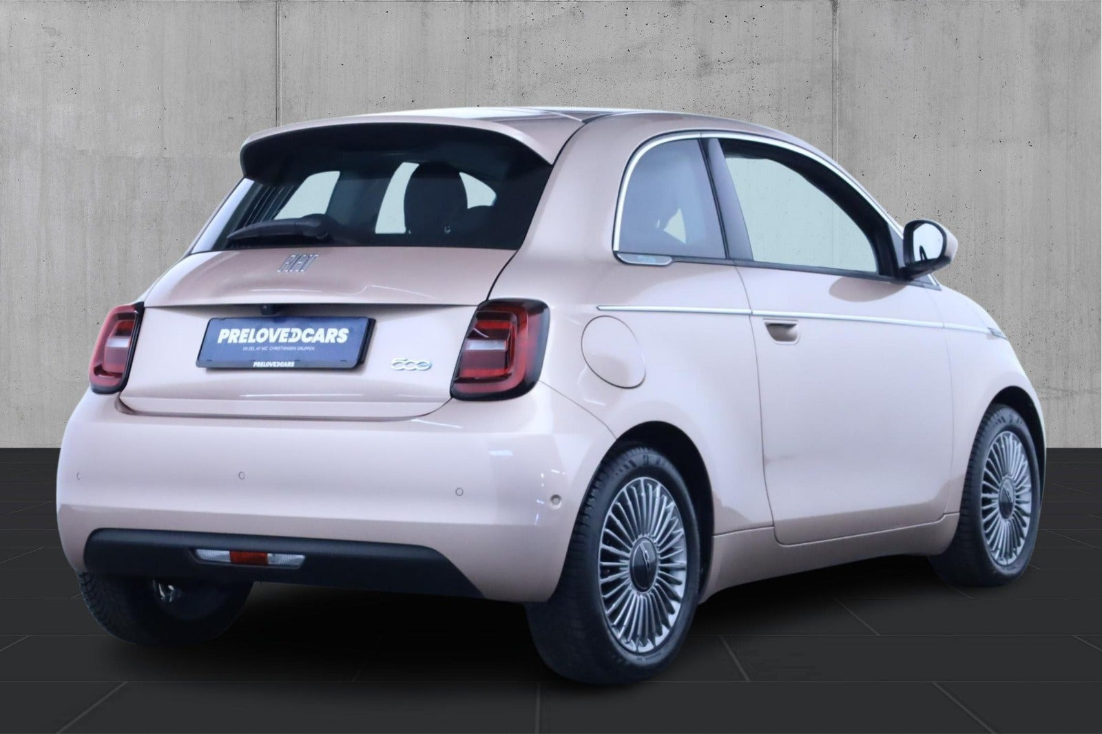 Kobber Fiat 500e fra 2023
