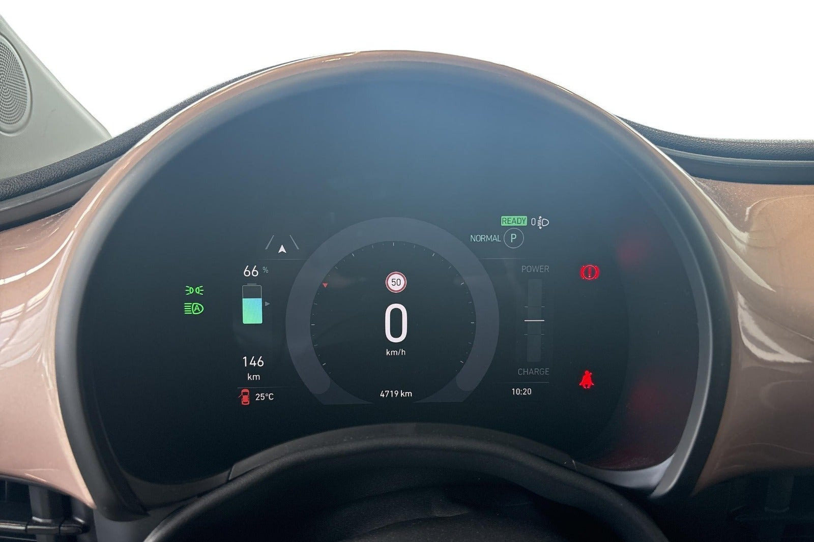 Kobber Fiat 500e fra 2023