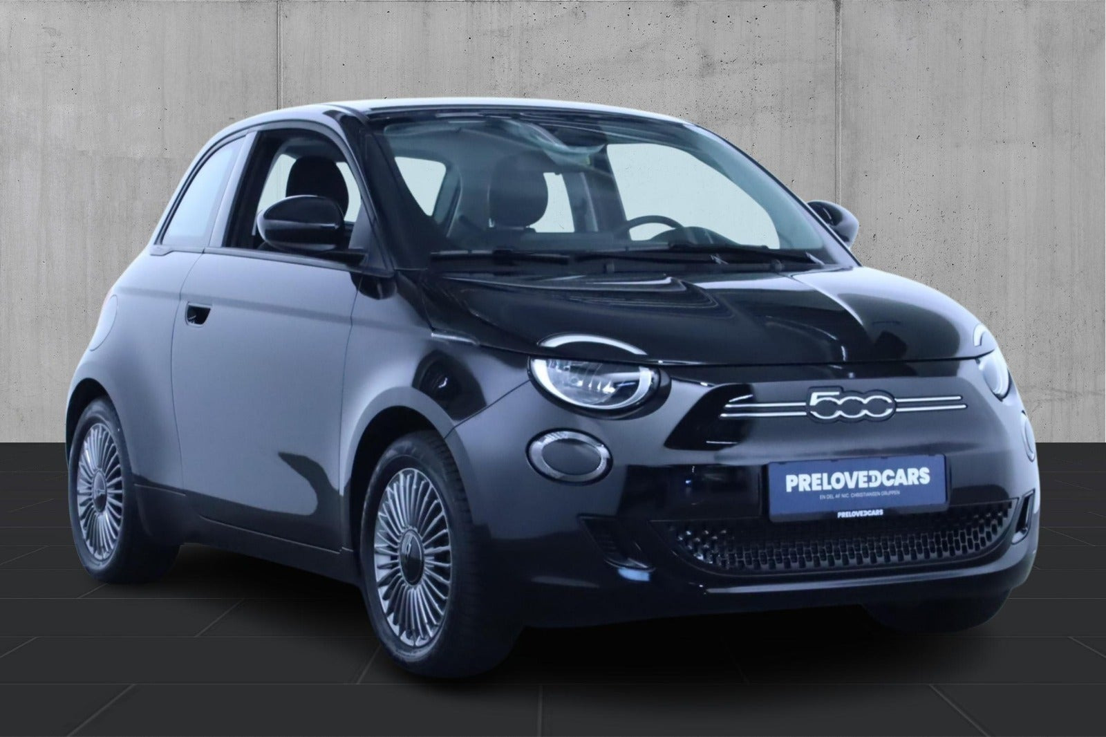 Sort Fiat 500e fra 2023