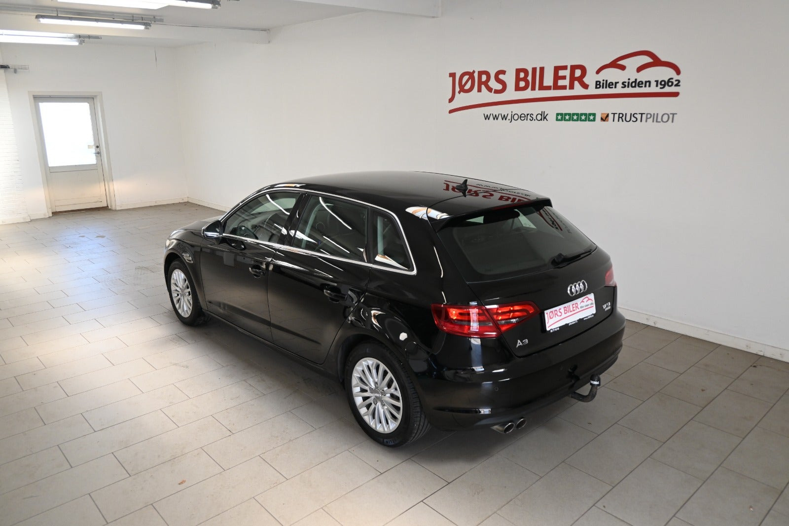 Sort Audi A3 fra 2015