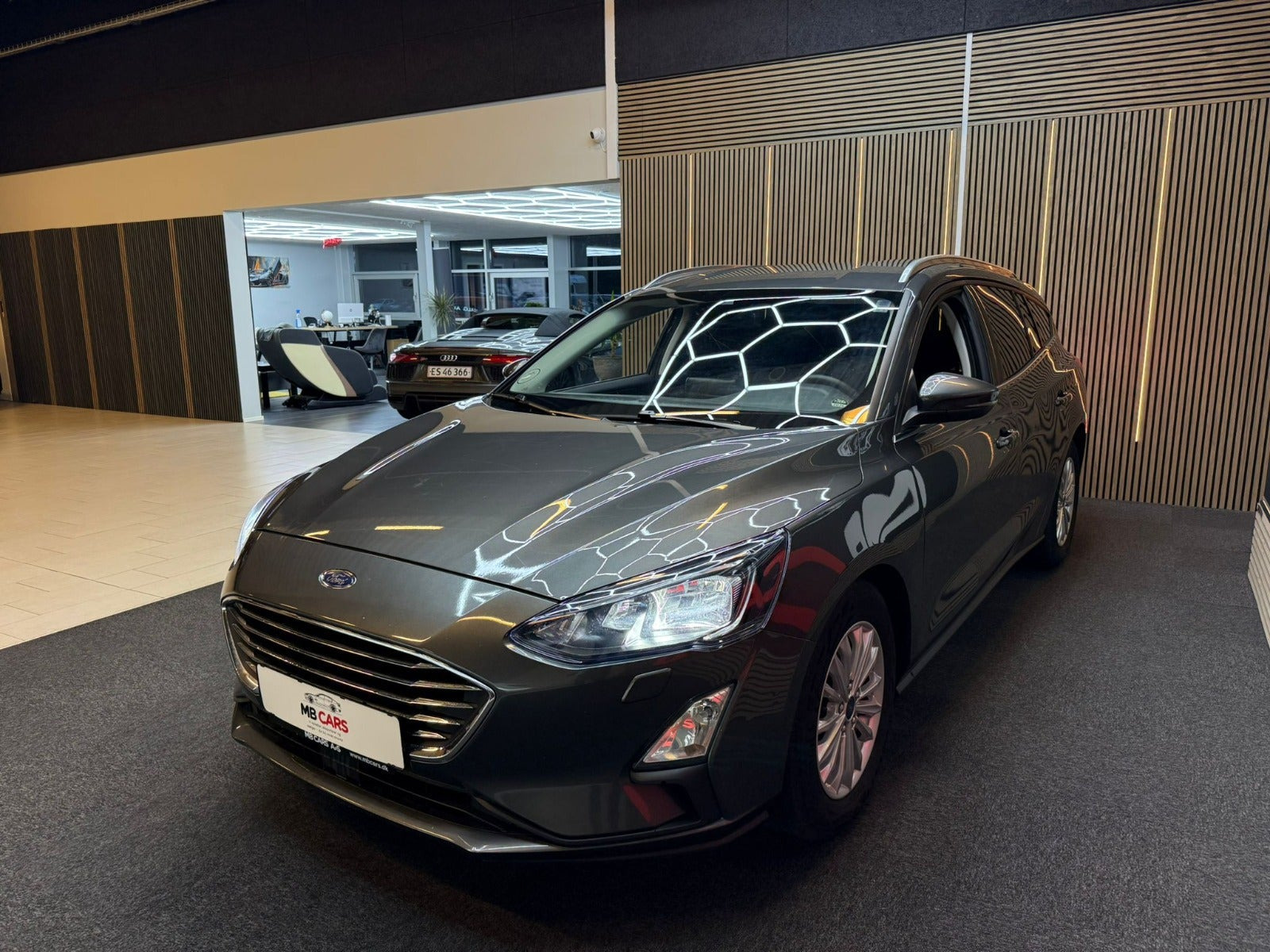 Grå Ford Focus fra 2020