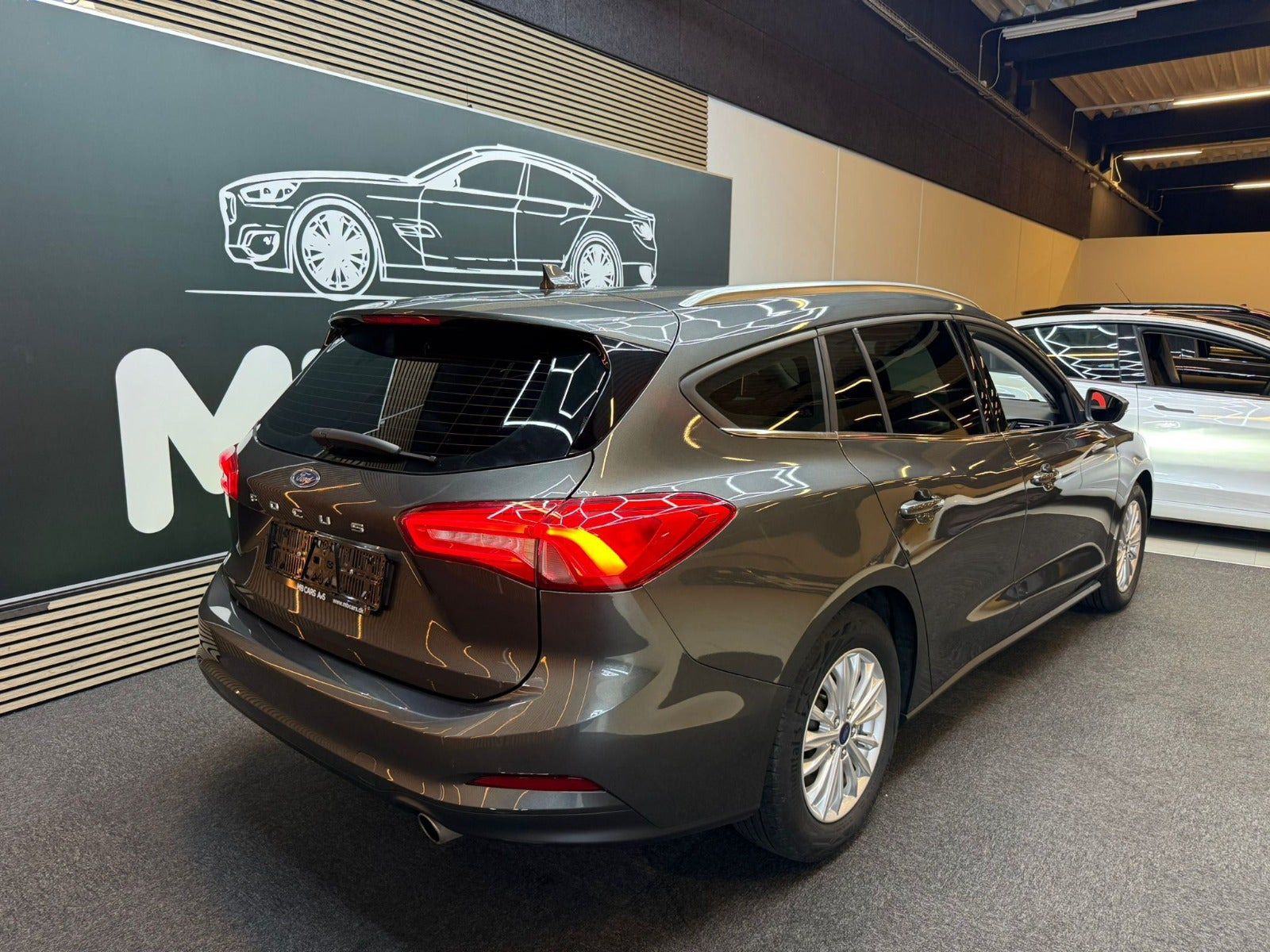 Grå Ford Focus fra 2020