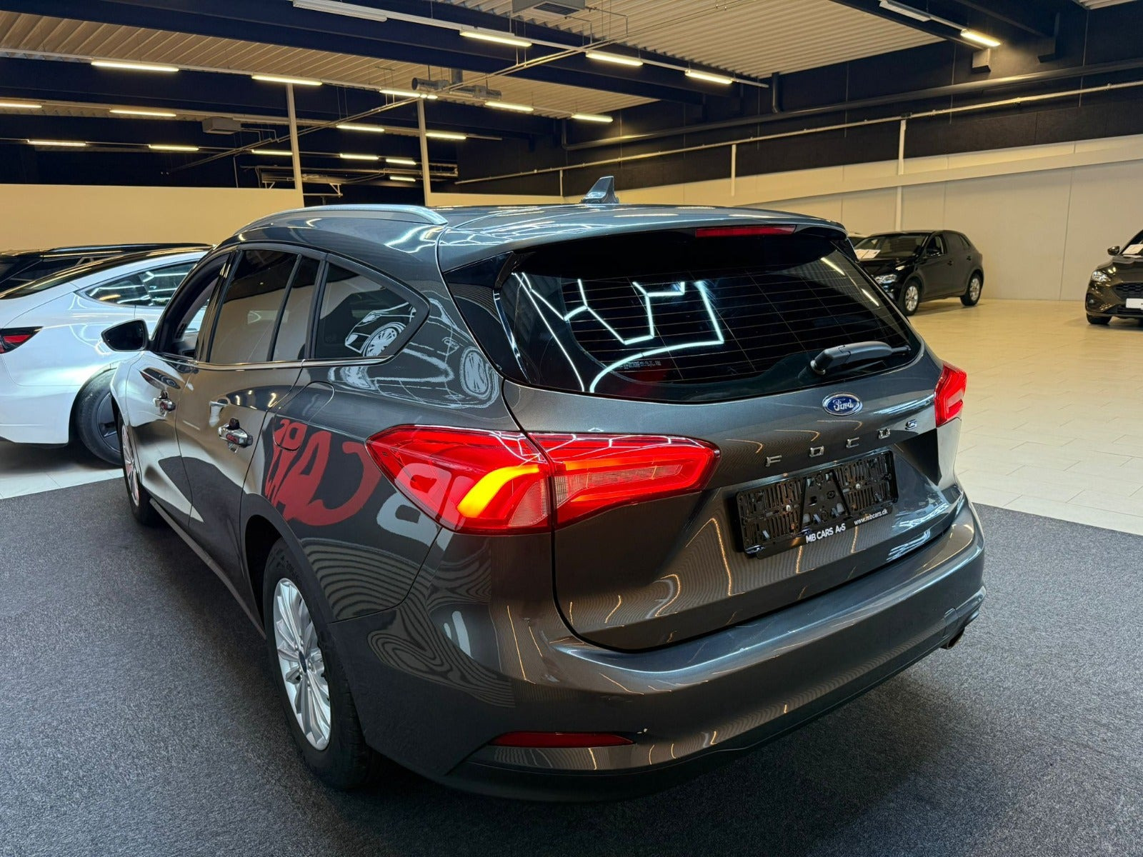 Grå Ford Focus fra 2020