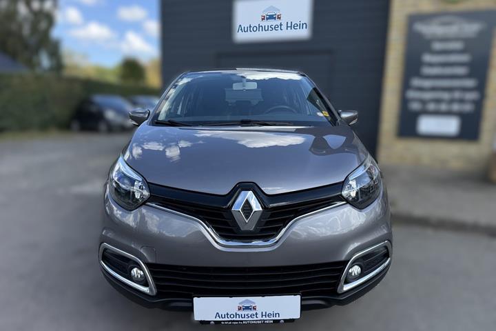 Grå Renault Captur fra 2013