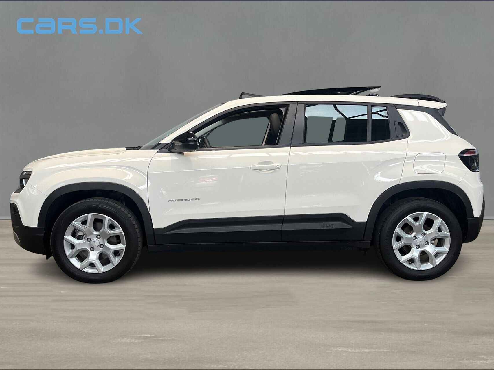 Hvid Jeep Avenger fra 2025