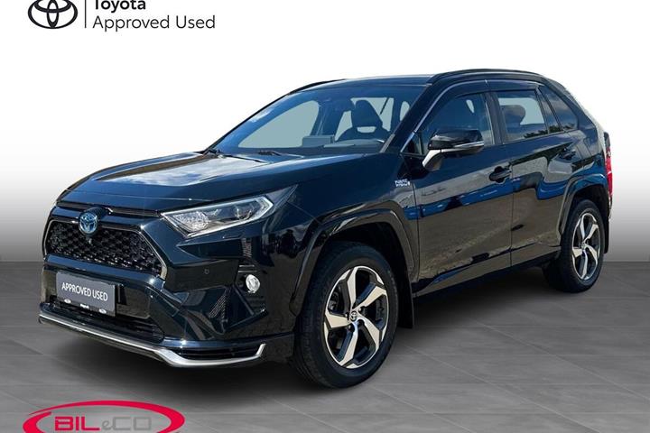 Sort Toyota RAV4 Plug-in fra 2020 set udefra