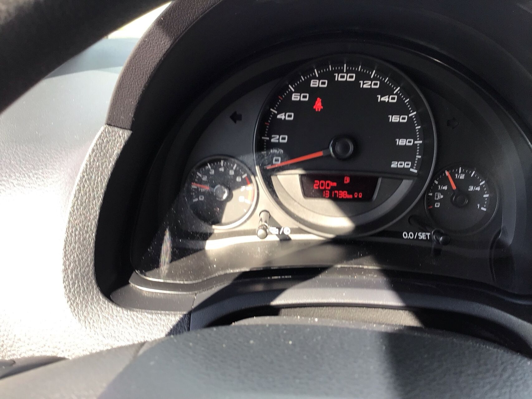 Rød Seat Mii fra 2019