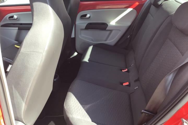 Rød Seat Mii fra 2019