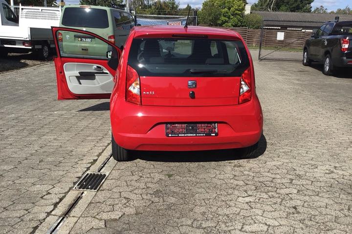 Rød Seat Mii fra 2019