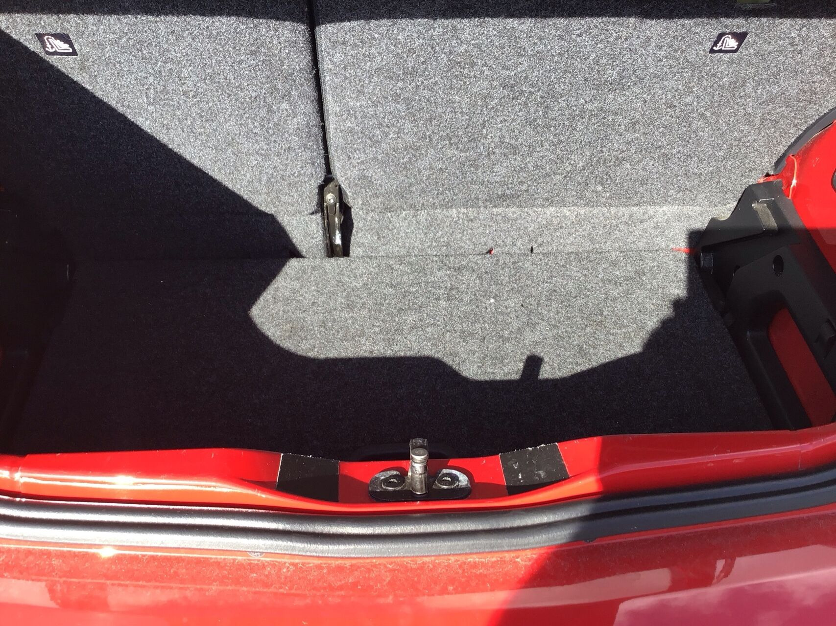 Rød Seat Mii fra 2019