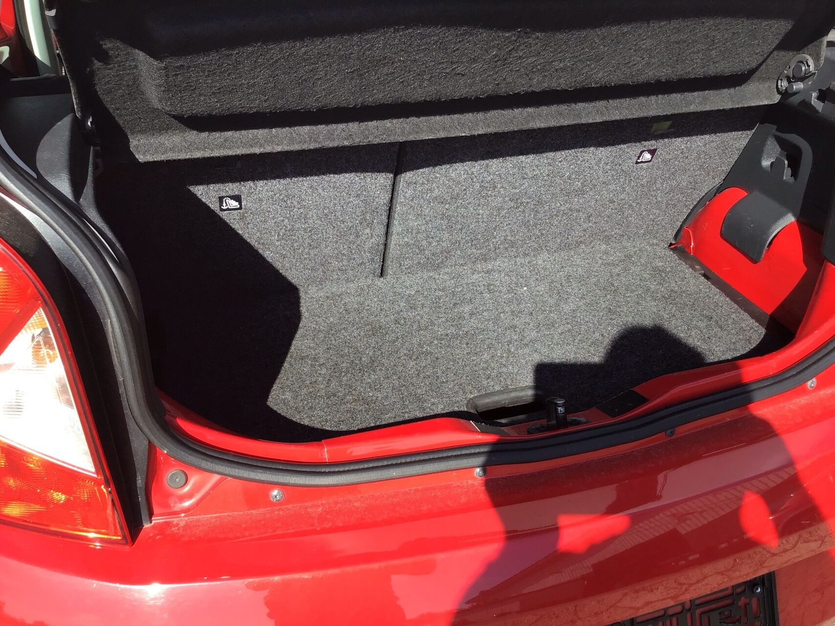 Rød Seat Mii fra 2019