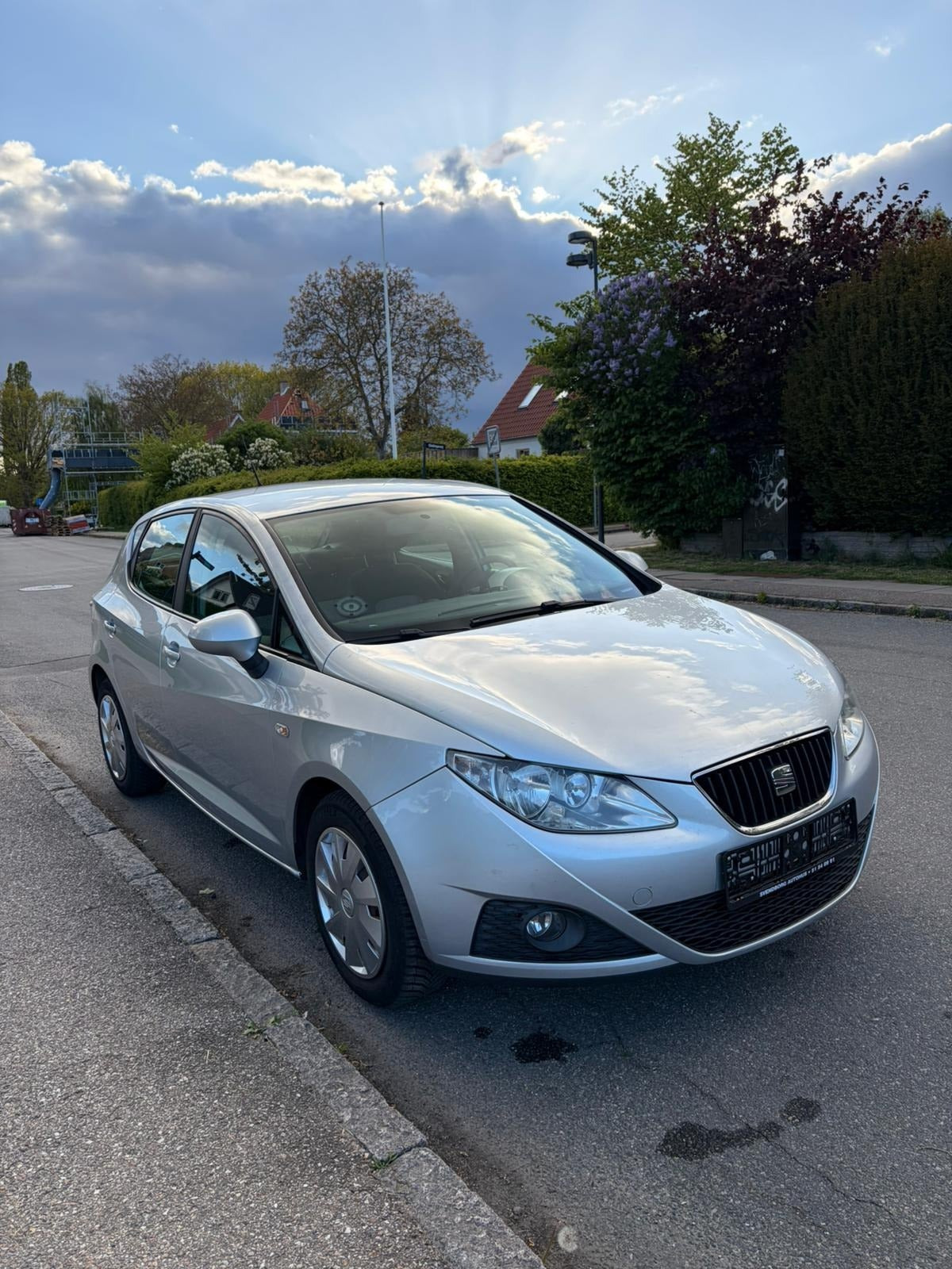 Grøn Seat Ibiza fra 2009