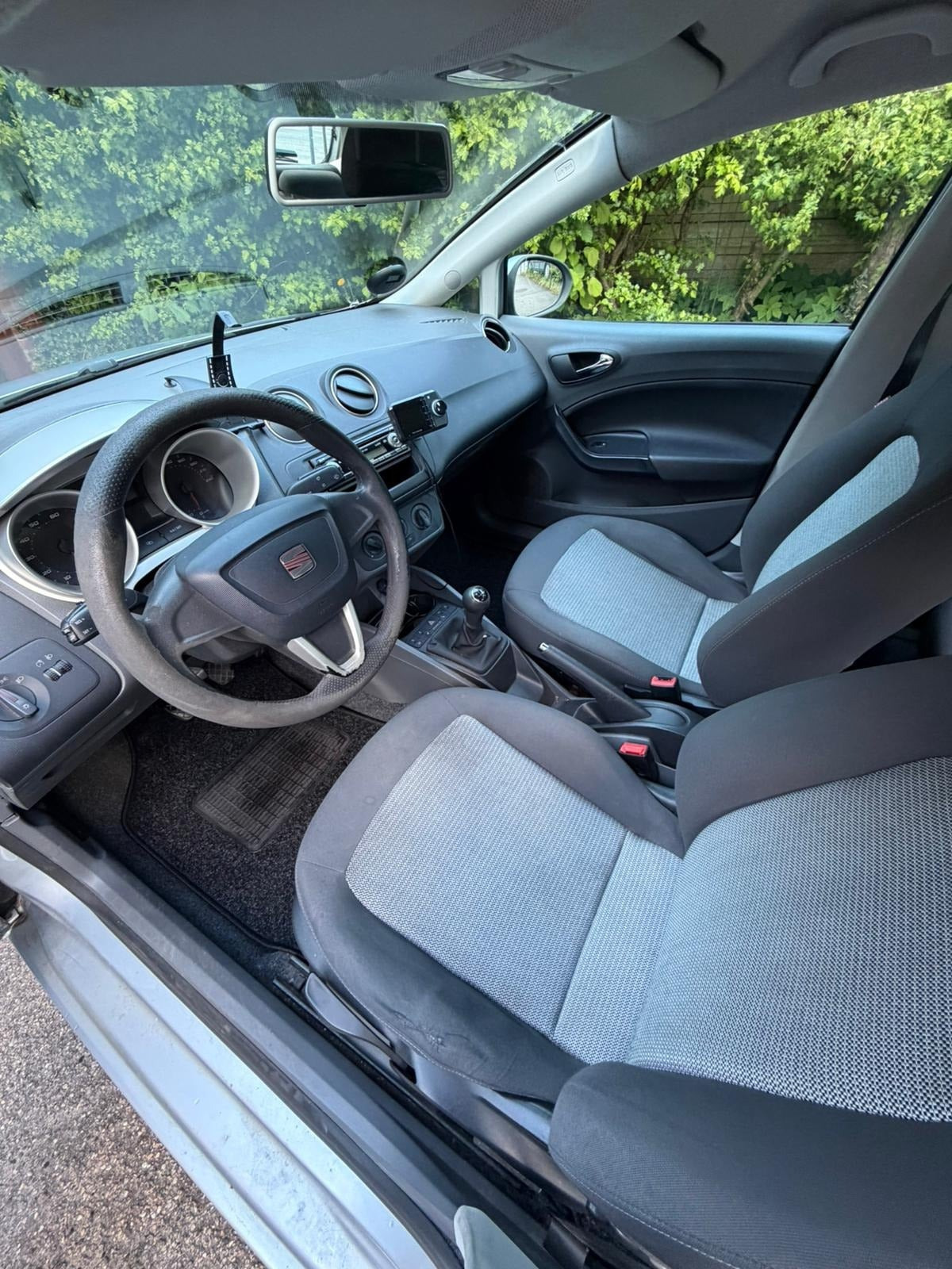 Grøn Seat Ibiza fra 2009