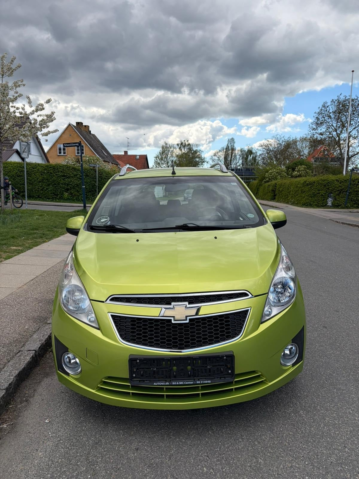Grøn Chevrolet Spark fra 2012