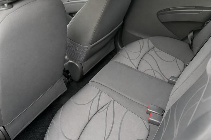 Grøn Chevrolet Spark fra 2012