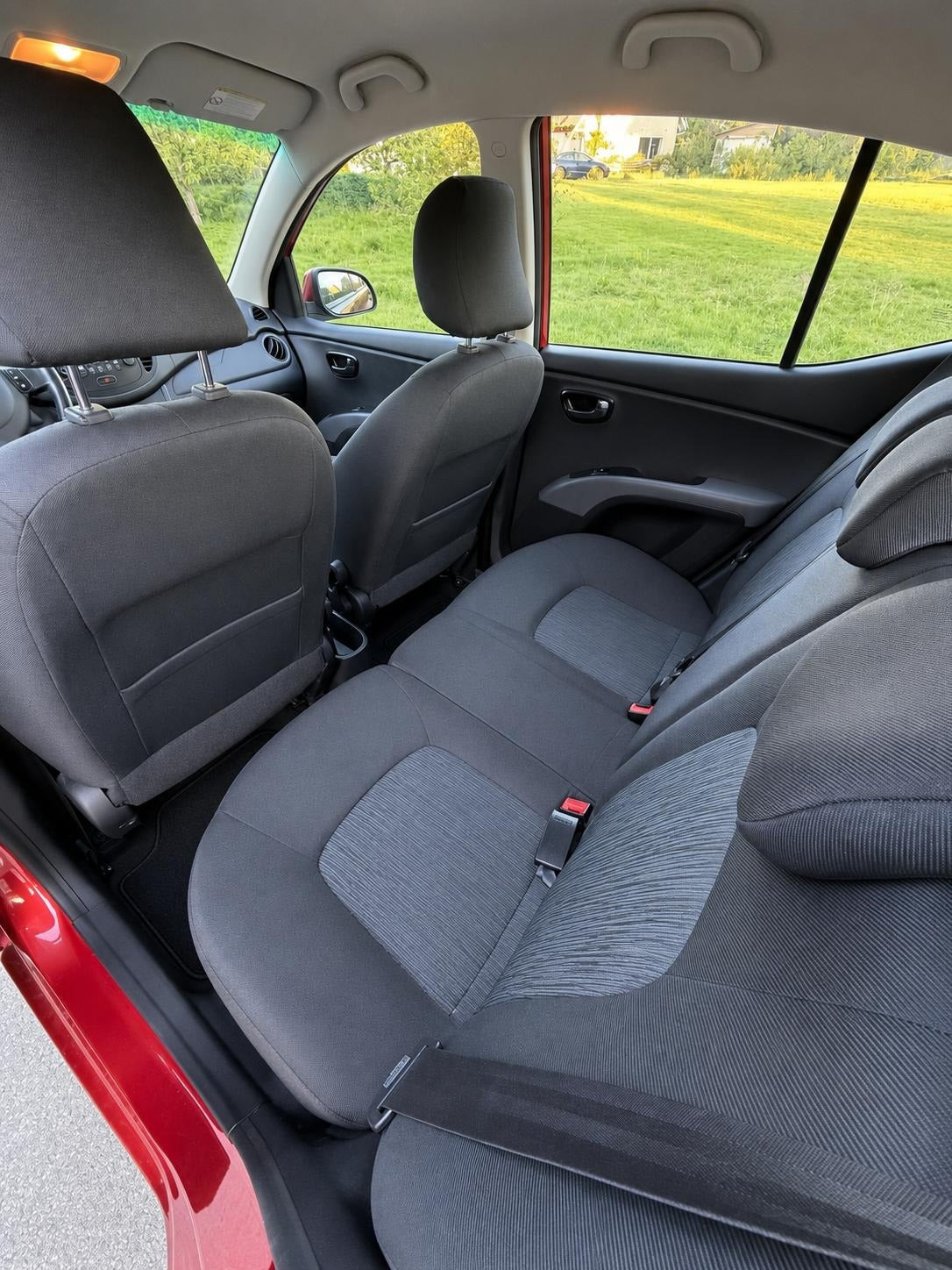 Grøn Hyundai i10 fra 2011