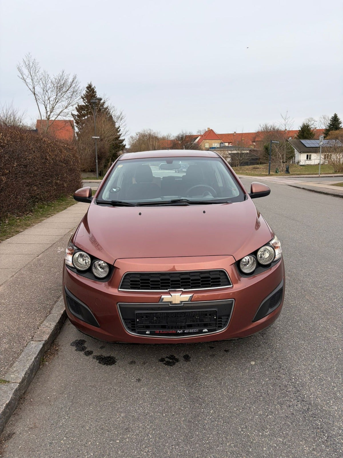 Grøn Chevrolet Aveo fra 2012