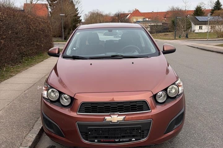 Grøn Chevrolet Aveo fra 2012