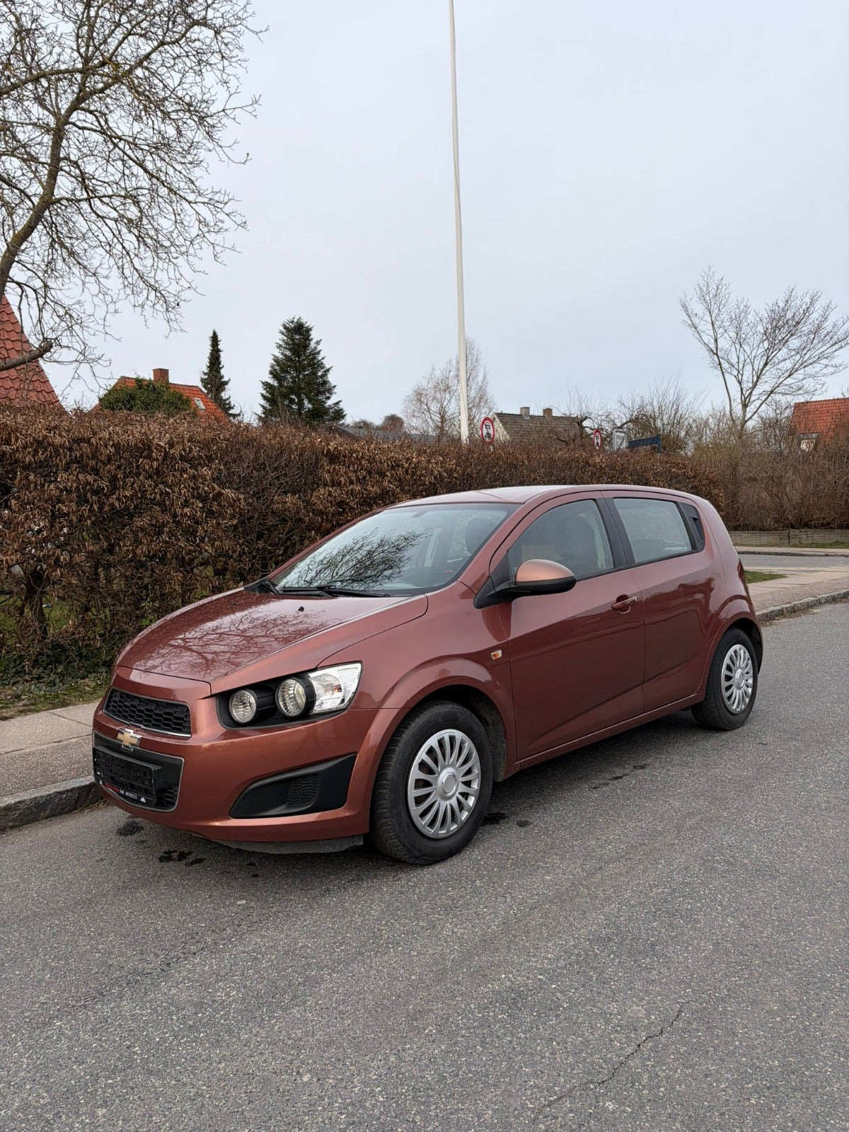 Grøn Chevrolet Aveo fra 2012