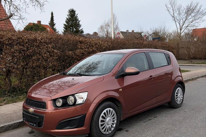 Grøn Chevrolet Aveo fra 2012