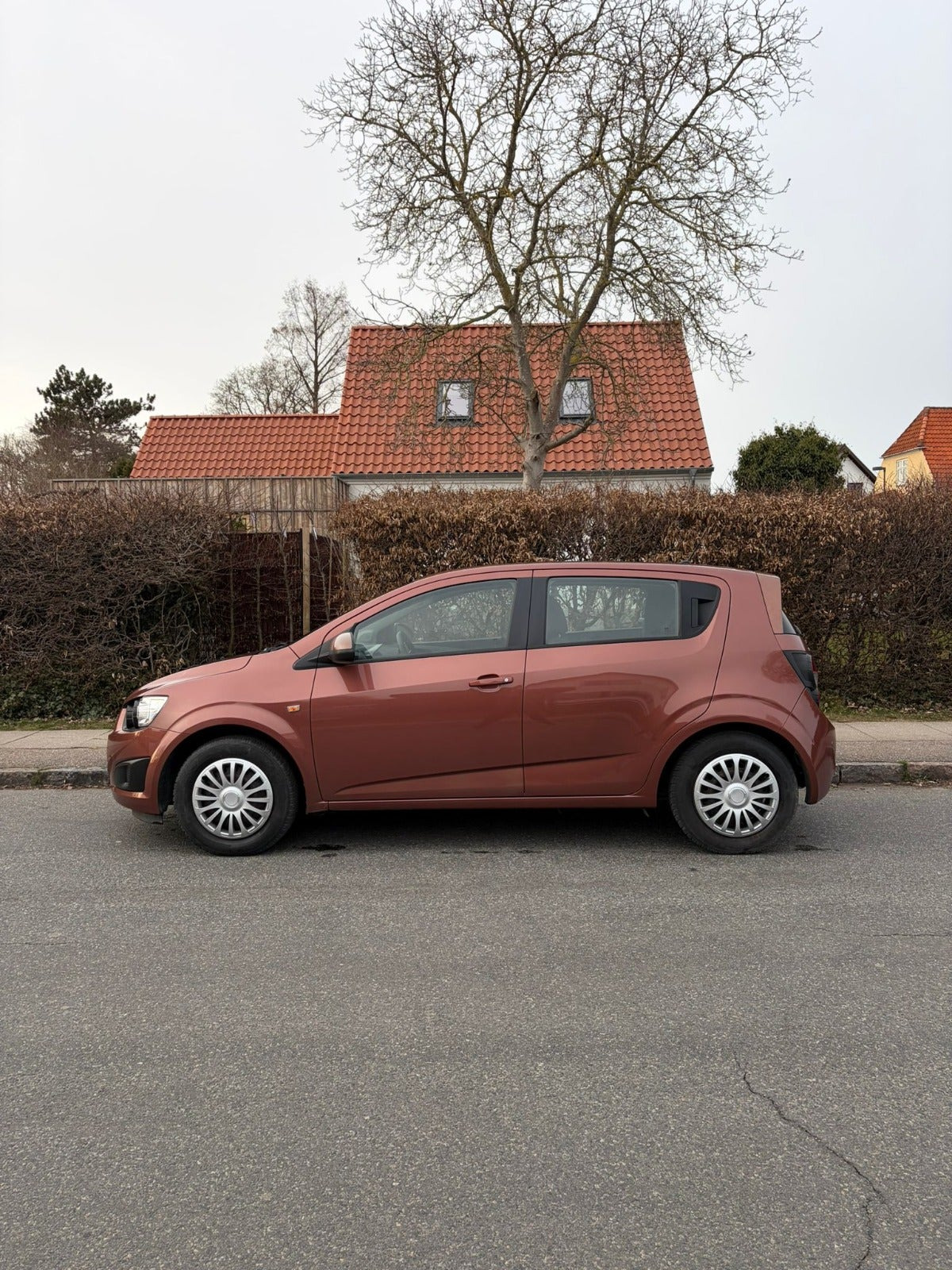 Grøn Chevrolet Aveo fra 2012