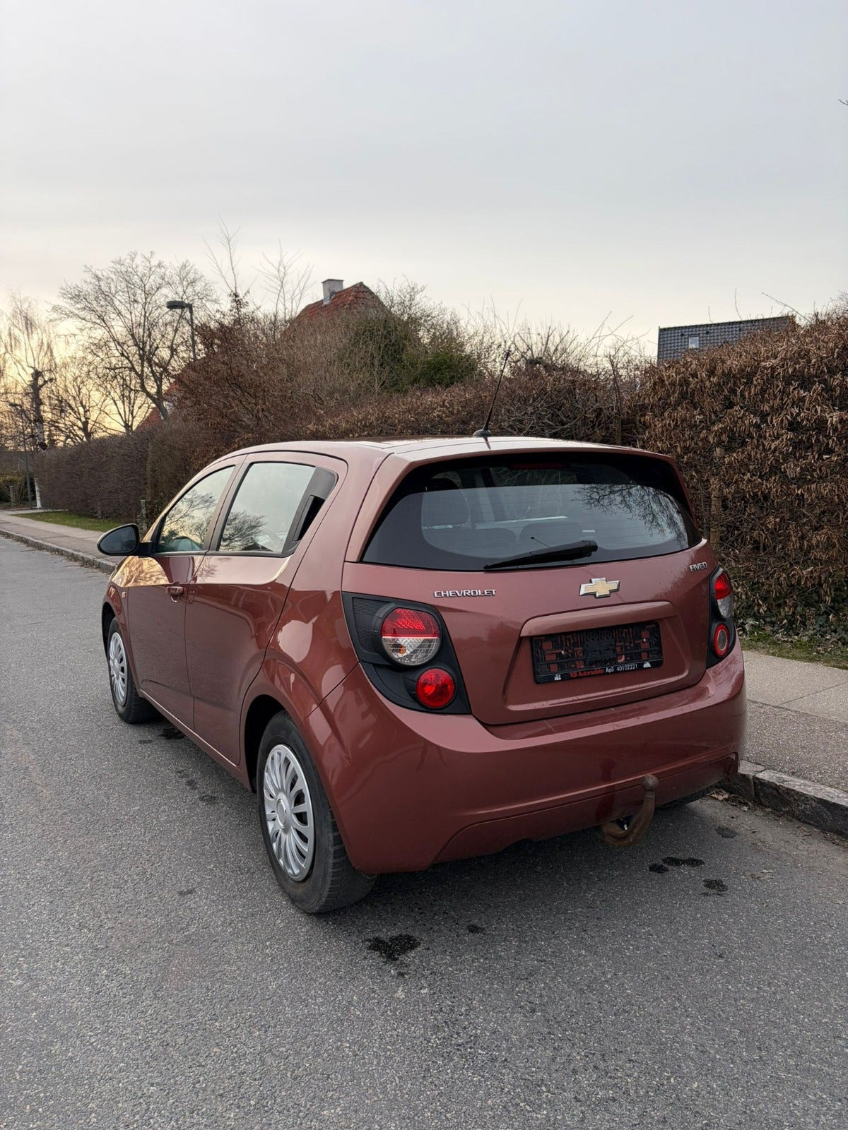 Grøn Chevrolet Aveo fra 2012