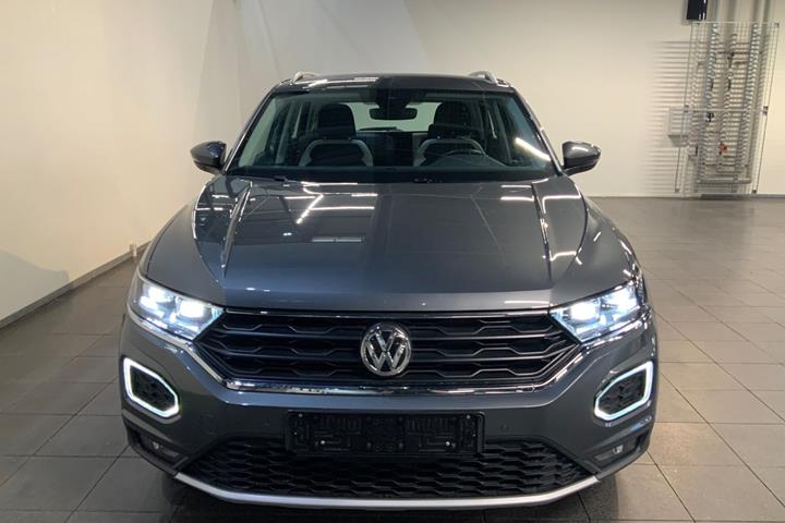Grå VW T-Roc fra 2020