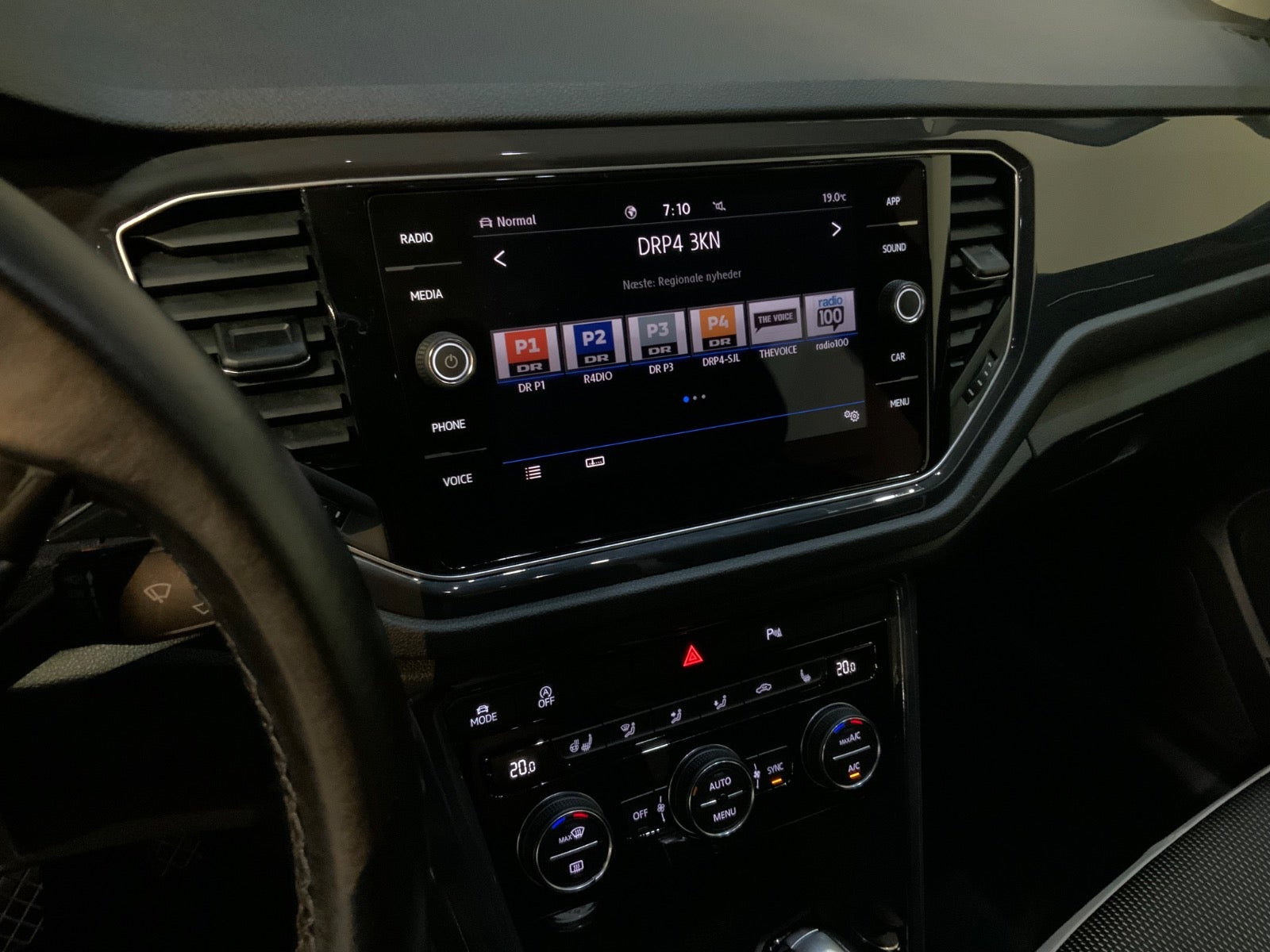 Grå VW T-Roc fra 2020