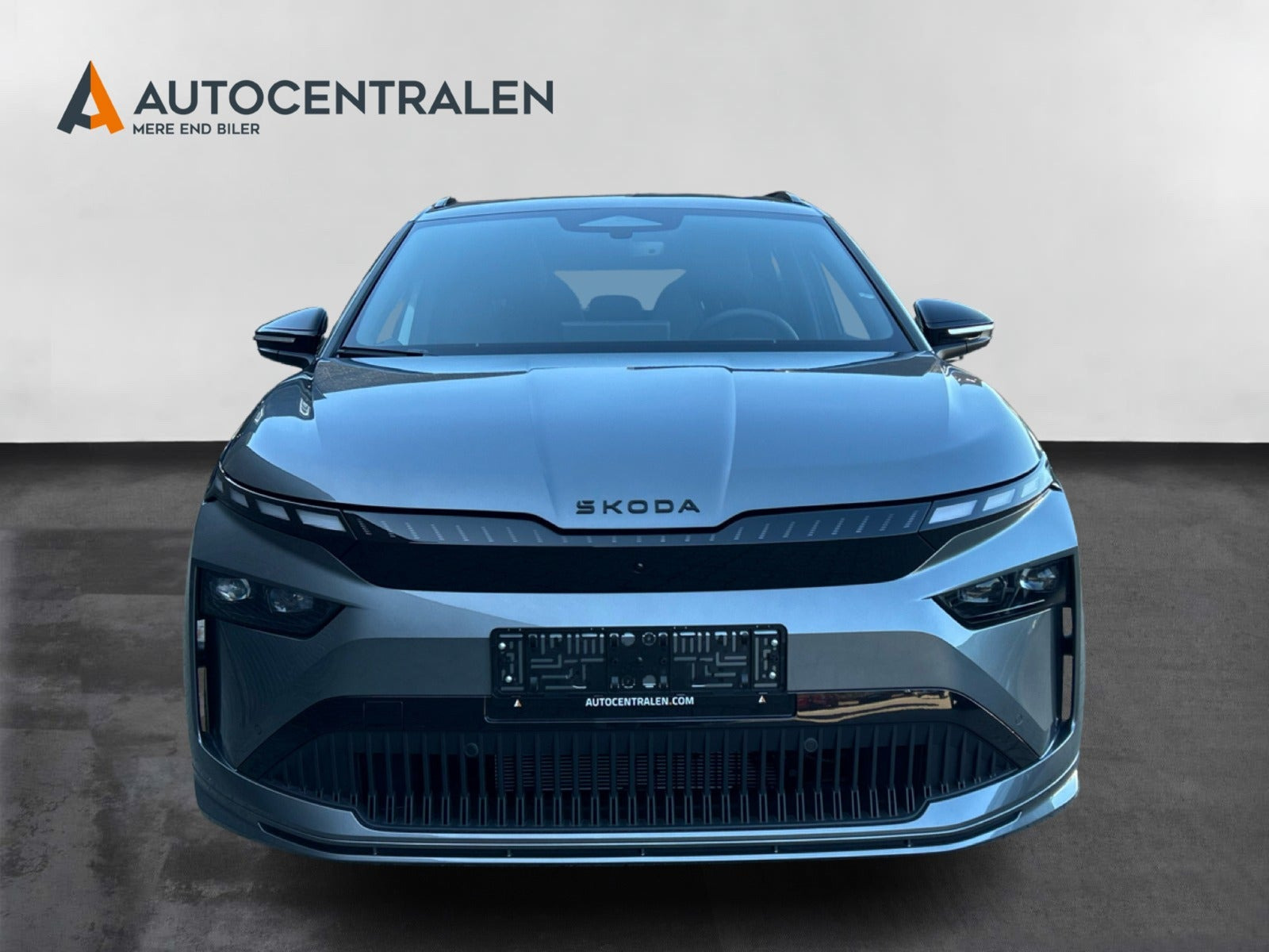 Grå Skoda Enyaq fra 2027
