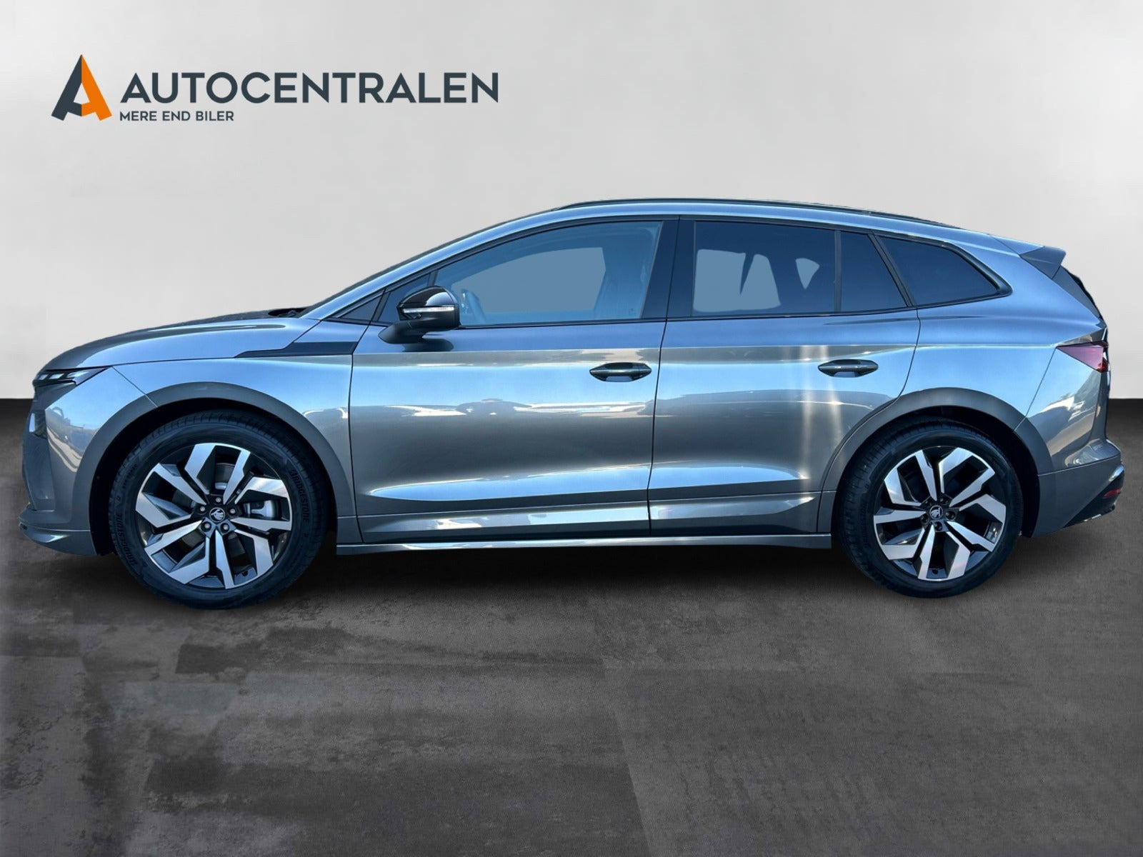 Grå Skoda Enyaq fra 2027