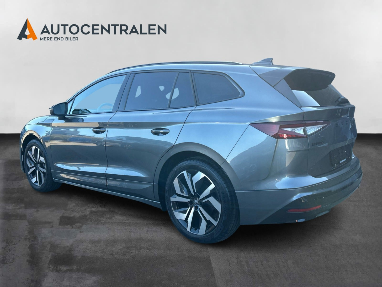 Grå Skoda Enyaq fra 2027