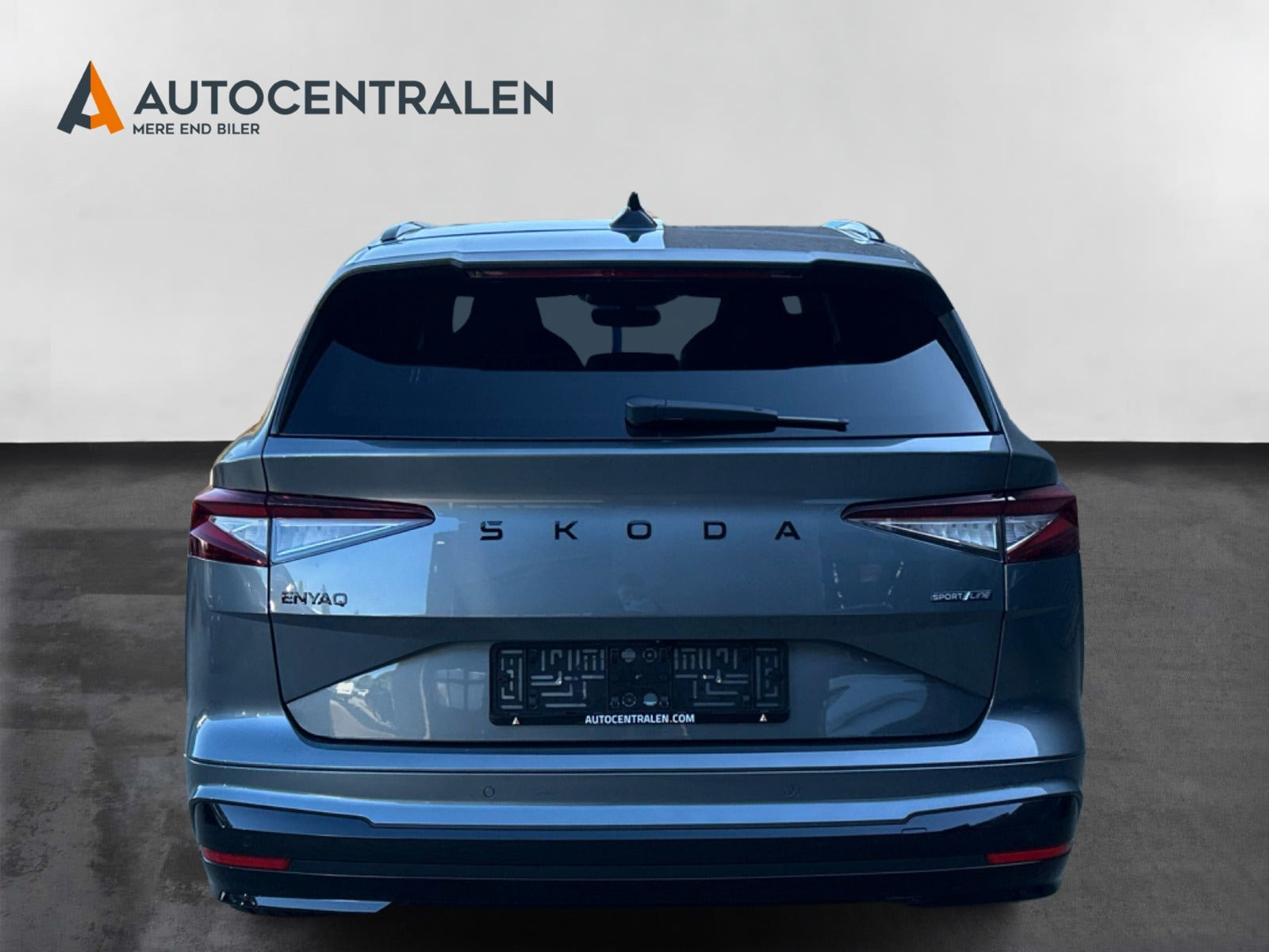 Grå Skoda Enyaq fra 2027