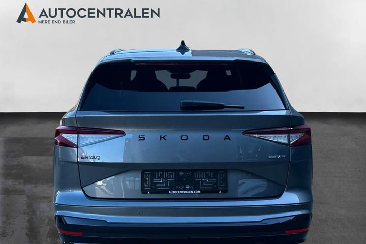 Grå Skoda Enyaq fra 2027