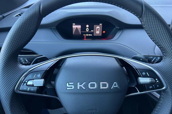 Grå Skoda Enyaq fra 2027
