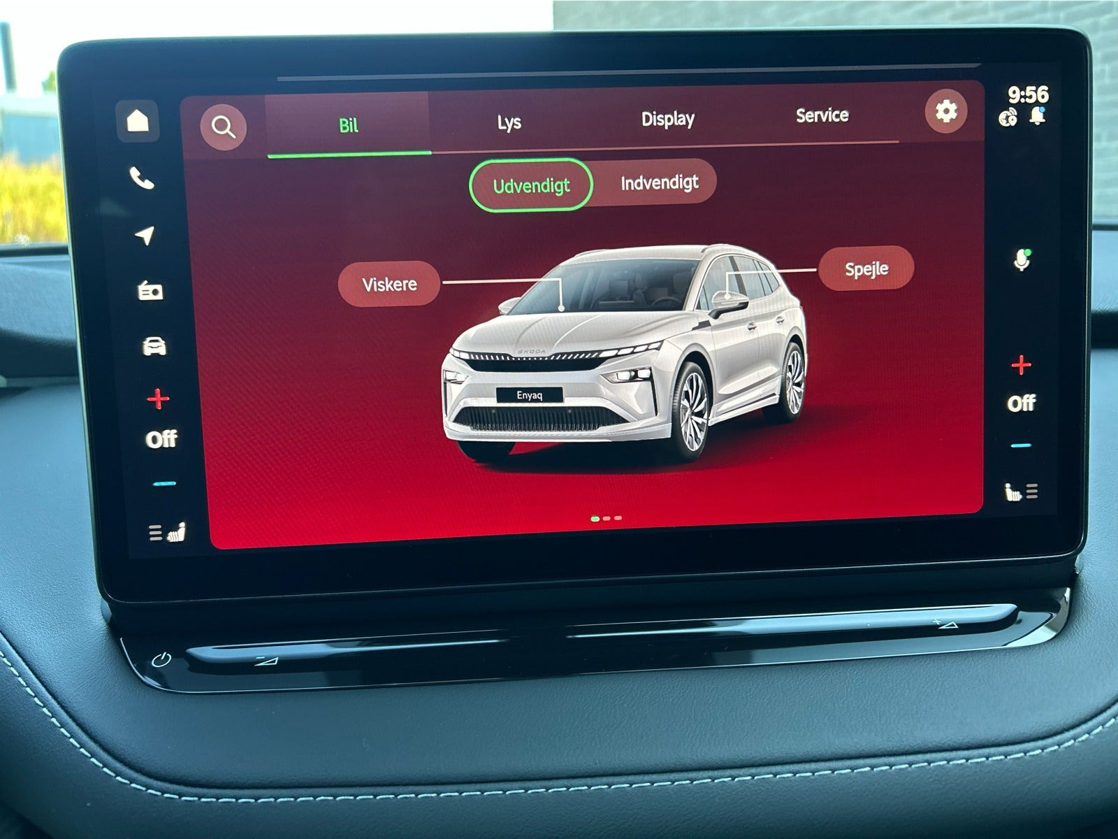 Grå Skoda Enyaq fra 2027