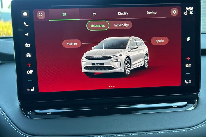 Grå Skoda Enyaq fra 2027