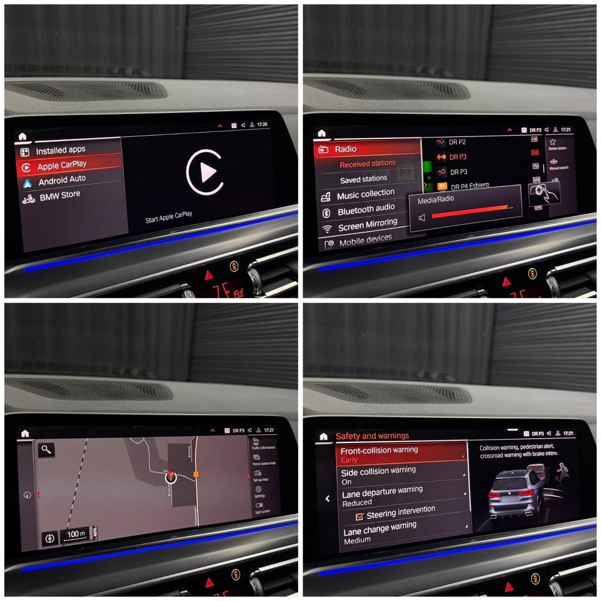Grå BMW X5 fra 2018