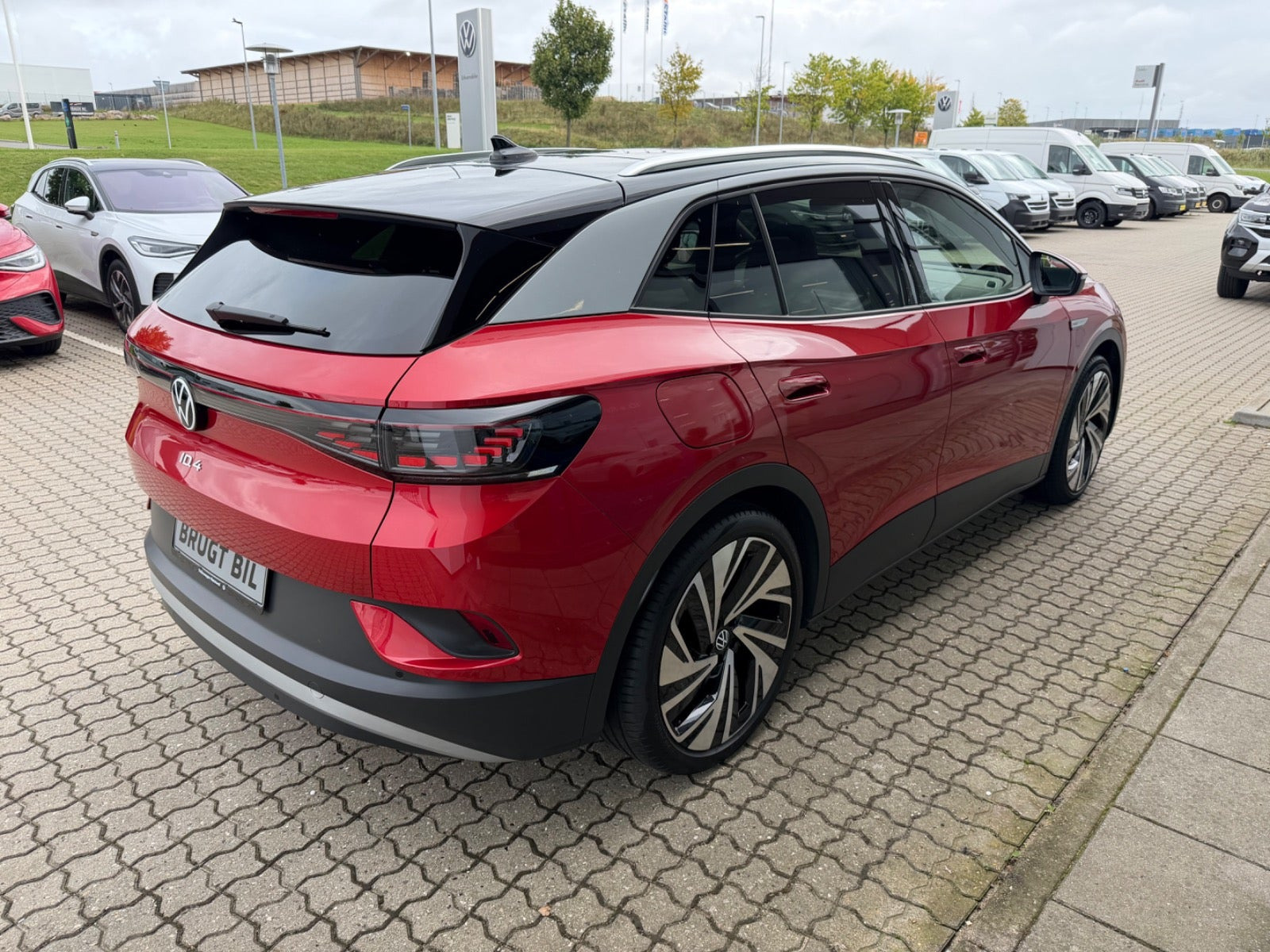 Rød VW ID.4 fra 2024