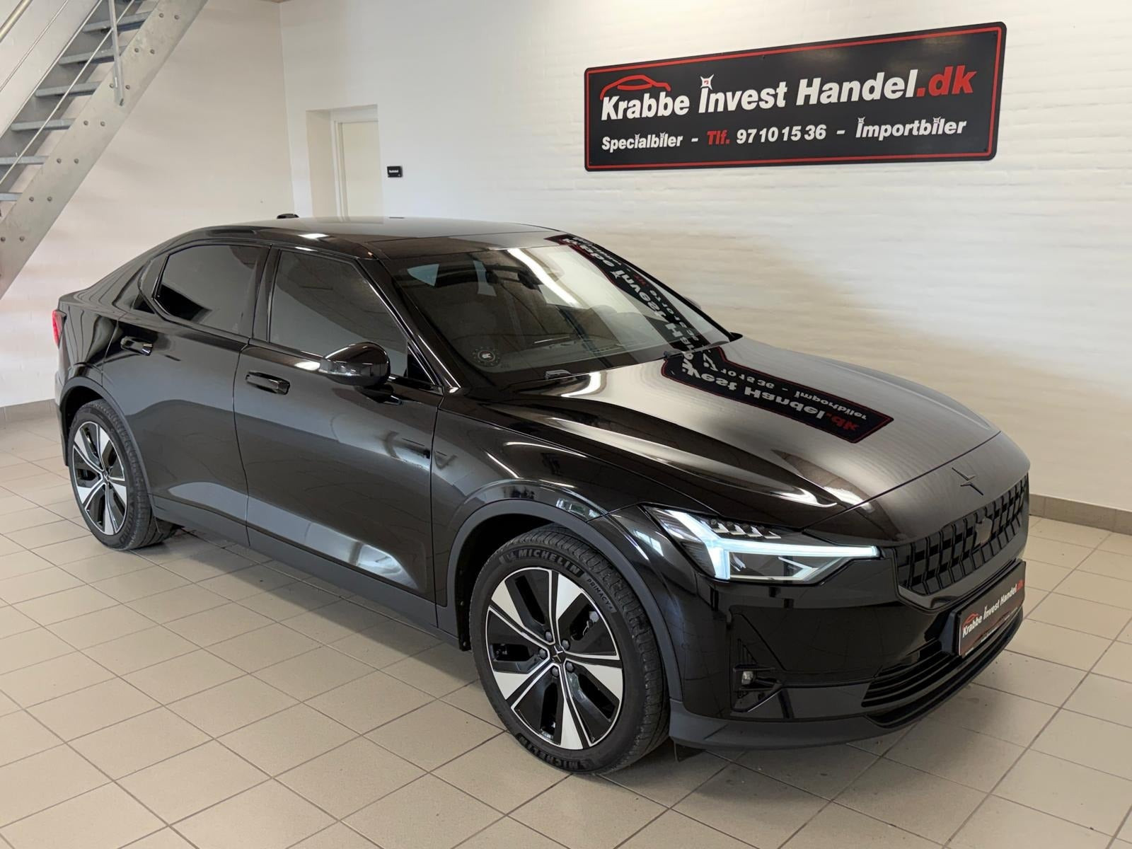 Sort Polestar 2 fra 2023
