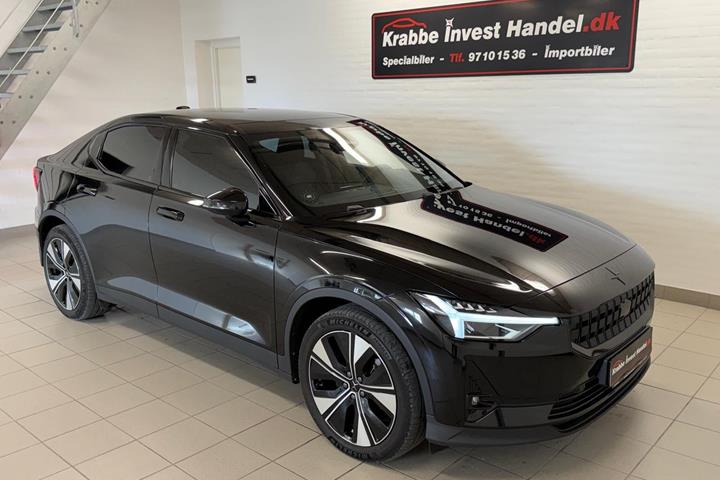 Sort Polestar 2 fra 2023