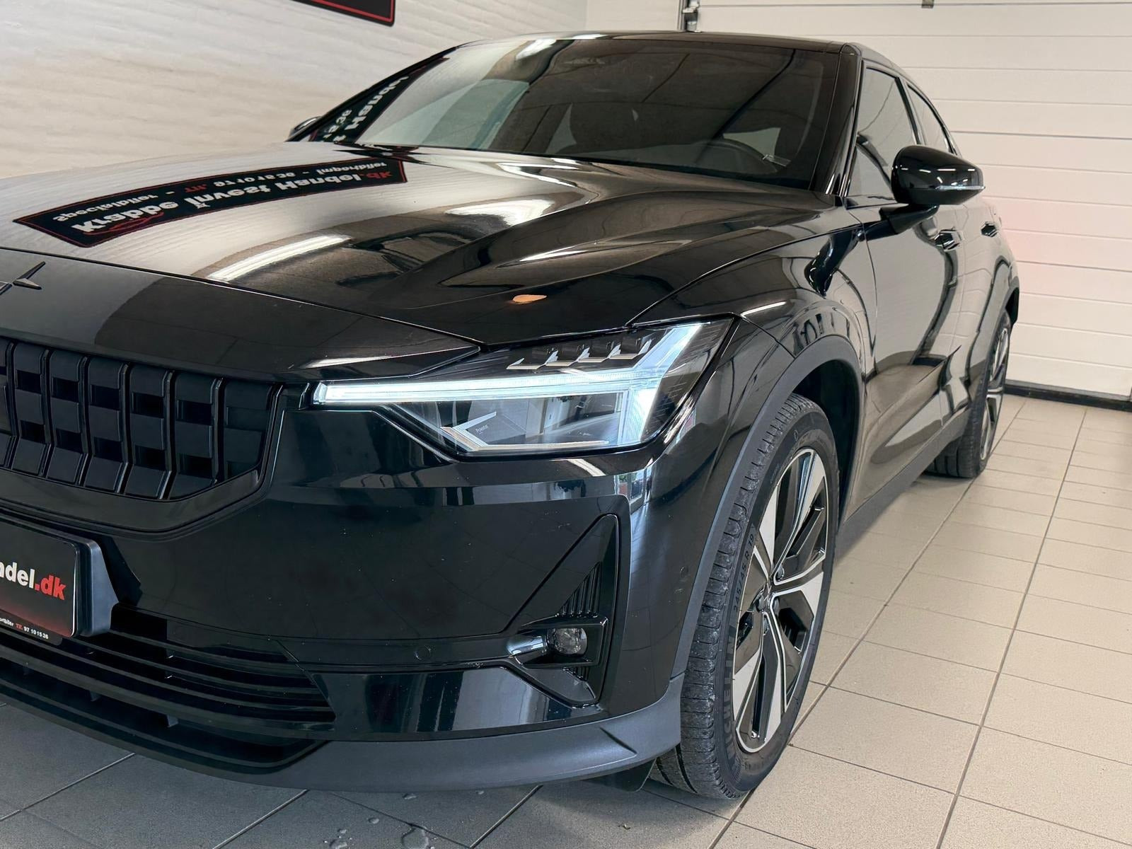Sort Polestar 2 fra 2023