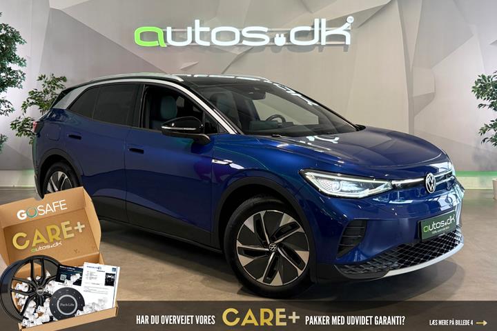 Blå VW ID.4 fra 2021