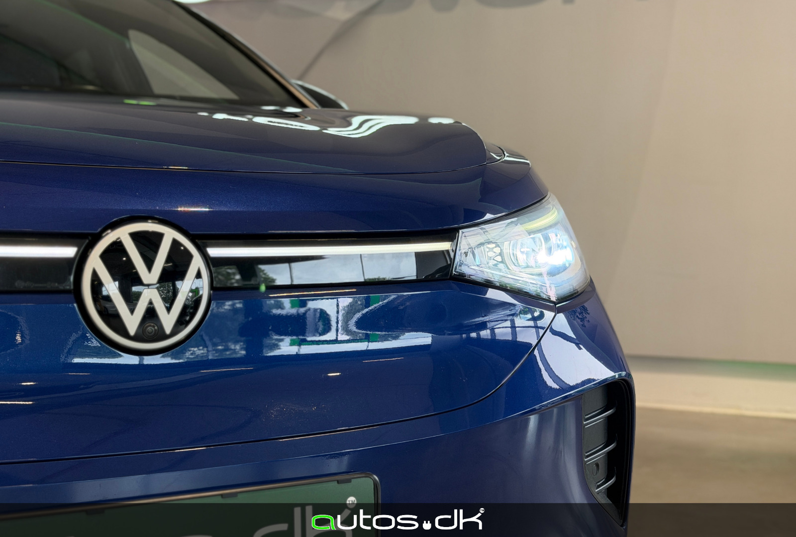 Blå VW ID.4 fra 2021
