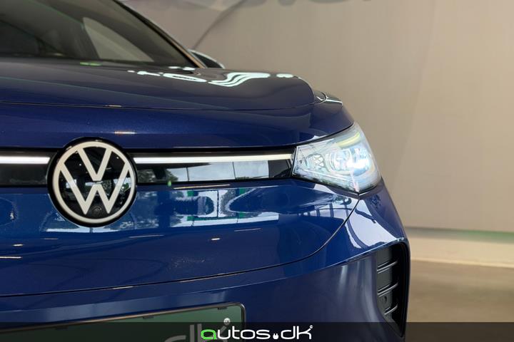 Blå VW ID.4 fra 2021